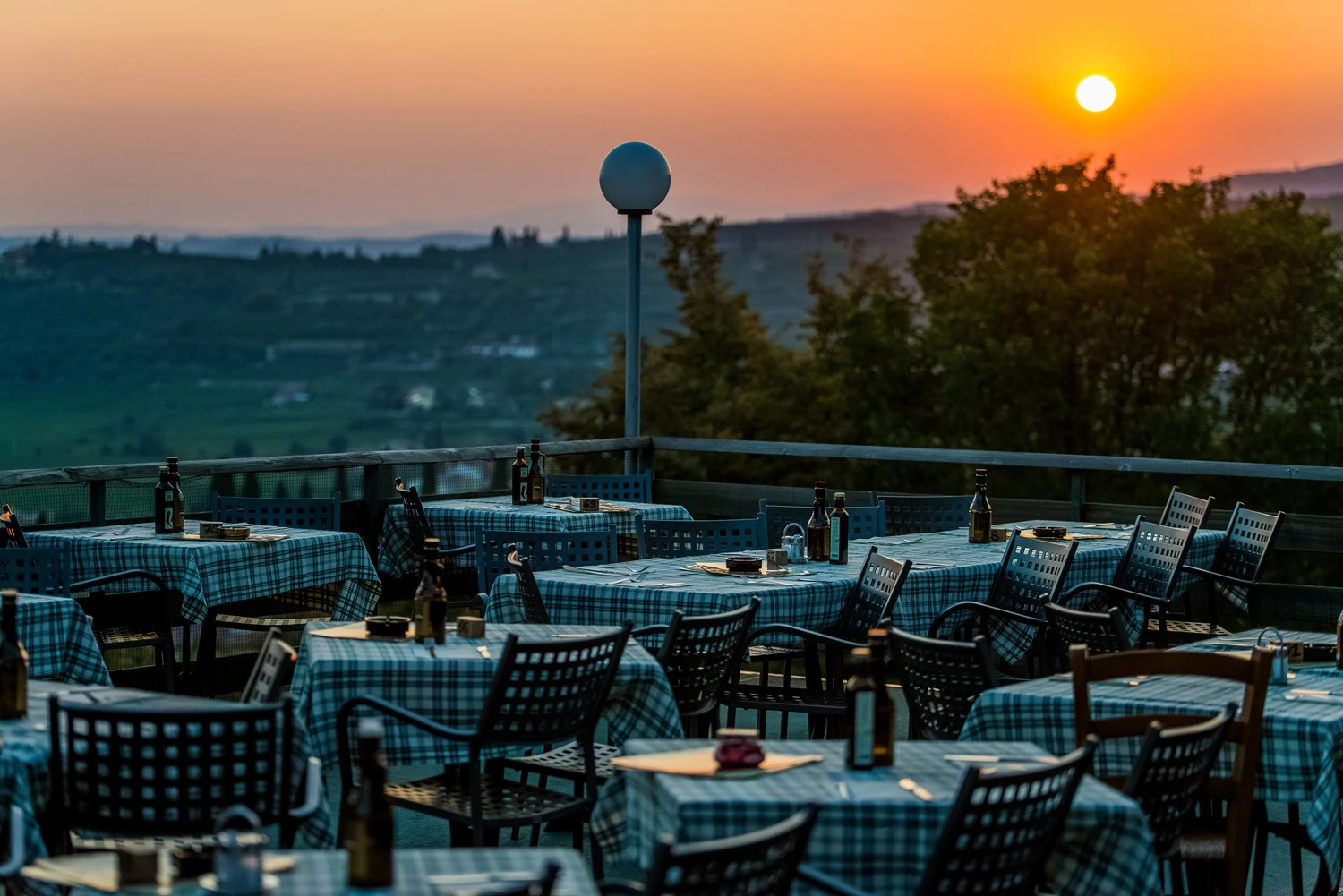 Antica Pizzeria Trattoria da Gigi - Negrar di Valpolicella, terrazza panoramica