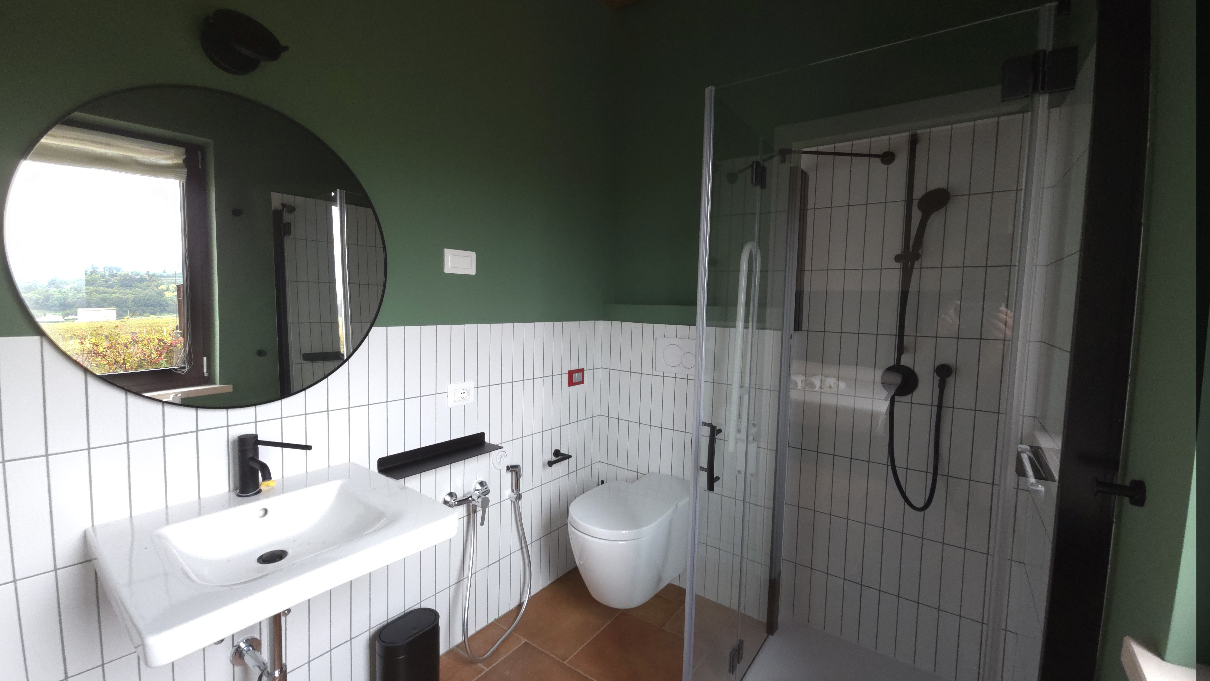 Camera Doppia Accessibile - piattaforma elevatrice per accesso senza barriere architettoniche, Agriturismo Igino
